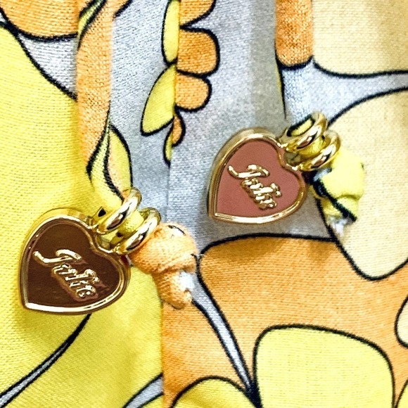 Julie‎ Brown NWT Floral Print High Rise Ruffle Drawstring Shorts, Small - Picture 8 of 13